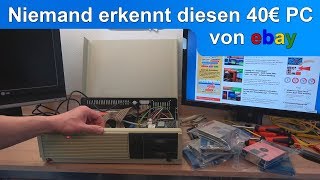 Geheimnisvoller Rechner von Ebay  Niemand erkennt diesen PC für 40 Euro [upl. by Eeral]