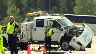 coquihalla highway  accident on coquihalla  coquihalla accident [upl. by Adamsun]