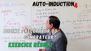 AUTO INDUCTION 4 ROLE DUNE BOBINE DANS UN CIRCUIT [upl. by Carlina]