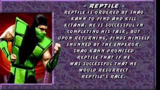 Ultimate Mortal Kombat 3 Endings for All Characters [upl. by Gnous930]