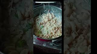 White sauce pasta 🍝😋 highlights pasta food music youtubeshorts cooking recipe [upl. by Berck]