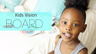 Kids Vision Board  A Kids How to [upl. by Geraldina]