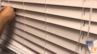 How to Change the Slats on your Window Blinds from SelectBlindscom [upl. by Duquette239]