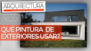 🤔 ¿QUÉ PINTURA DE PAREDES EXTERIORES DEBO USAR 📝 TIPOLOGÍA 📝 OPCIONES  PROTECCIÓN  DURABILIDAD [upl. by Circosta]