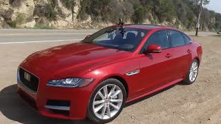 2016 Jaguar XF 35t RSport  One Take [upl. by Ahsinav26]