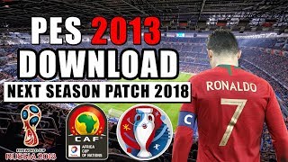 Pes 2013 Patch 2018 I Russia 2018 I Download amp install [upl. by Eiknarf]