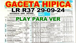 🍀 VEA GACETA HIPICA 290924 ✅  LA RINCONADA  O DESCARGALA LINK ABAJO [upl. by Hallvard916]