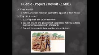 APUSH Review Rebellions and Conflict in the Colonial Era [upl. by Wylde562]