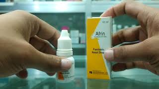 Afrin Nasal Drops । Afrin Drops এর কাজ কি। Afrin Drops ব্যবহারের নিয়ম। Afrin Drops Bangla [upl. by Granger]