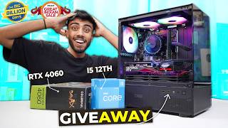 Intel i5 amp RTX 4060 PC Build In Flipkart Big Billion amp Amazon Sale  BIGGEST PC GIVEAWAY🤩 [upl. by Louis]