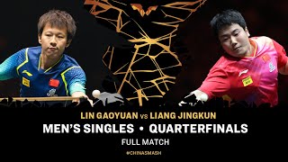 FULL MATCH  Lin Gaoyuan vs Liang Jingkun  MS QF  ChinaSmash 2024 [upl. by Einhorn299]