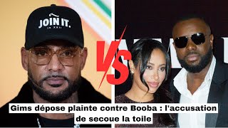 Gims dépose plainte contre Booba  laccusation de secoue la toile [upl. by Rozalie]