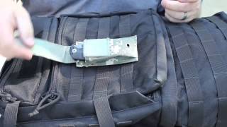 OneTigris HowTo Attaching Gear Using the MOLLE System [upl. by Odnaloy]