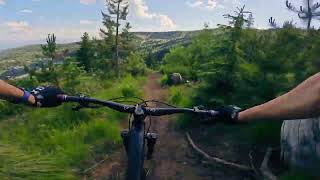 Schweitzer bike park  Sandpoint Idaho [upl. by Atnuahs]