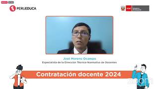 Proceso de contratación docente 2024 [upl. by Siberson]