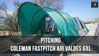 Coleman Fastpitch Air Valdes 6XL Pitching amp Walk Through [upl. by Amil391]