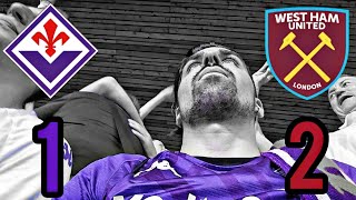 FIORENTINA  WEST HAM 12 GAME OVER [upl. by Ocer]