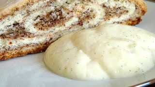 Vanillesauce einfach und schnell selbst gemacht  Rezept Video [upl. by Bolitho618]