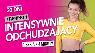 Wiosenne WYZWANIE 🔥 1 Odchudzający trening TABATA  Monika Kołakowska [upl. by Anot]