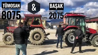 Tümosan 8075 Ve Başak 2075 çekişmesi tümosan basak traktor [upl. by Ireva301]