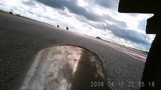 Bedford Autodrome SW circuit trackday Honda CB1 [upl. by Crystal]