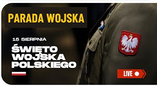 Święto Wojska Polskiego i Defilada Wojskowa 15 Sierpnia 2024 NaŻywo [upl. by Eveneg]