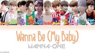 Wanna One 워너원  Wanna Be My Baby HANROMENG Color Coded Lyrics [upl. by Retsevlis625]