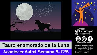 TAURO Enamorado de la LUNA Semana del 6 al 12 Mayo [upl. by Ymar]