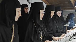 SISTERS OF THE IVERON MONASTERY  IAVNANA AN ANCIENT LULLABY IN GEORGIAN [upl. by Kimmy]