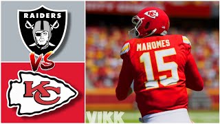 Raiders vs Chiefs Week 16 Simulation Madden 24 Exhibition [upl. by Gibert]