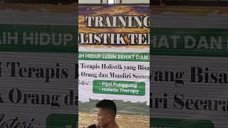 Training Holistik terapiterapis enterpreneur pijat [upl. by Apollus]