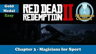 Red Dead Redemption 2  Magicians for Sport  Chapter 3 Gold Medal [upl. by Anaid411]