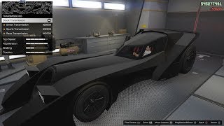 GTA 5  DLC Vehicle Customization Vigilante Batmobile [upl. by Geaghan]