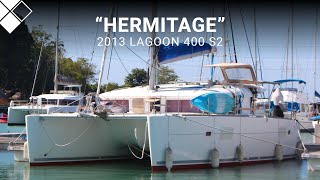 2013 Lagoon 400 S2 quotHermitagequot  For Sale with Multihull Solutions [upl. by Rehpotsirhc853]