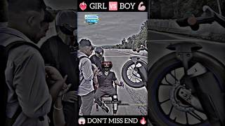 WAIT FOR END 😱🔥💪🏼 bikergirl bikestunt motovlog shorts livebigagency 4rabetind [upl. by Lanae]