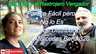 Mercedes Benz 320 Herramientas para cambiar reten de Distribución Rastrojero Vengador [upl. by Elram647]