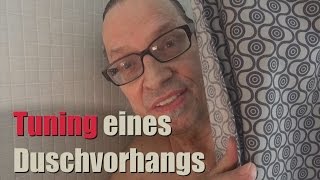 Duschvorhang von IKEA optimieren  DIY  Für angenehmste DuschErlebnisse am Morgen und am Abend [upl. by Akimihs]