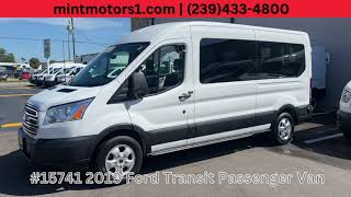 2019 Ford Transit Passenger XLT For Sale at Mint Motors in Fort Myers Florida  15 Passenger Vans [upl. by Reinhardt27]