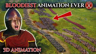 The Battle of Hastings Brought to Life in Stunning Animation 1066 [upl. by Nibot]