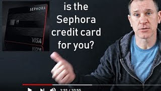 NEW Sephora Credit Card Review [upl. by Nannoc836]