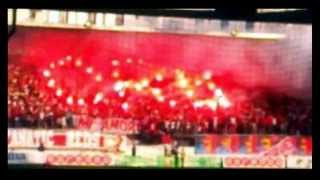 انصار شباب بلوزداد  Craquage et Tifo quotUFRquot CRB vs USMA 10052014 [upl. by Elorac]