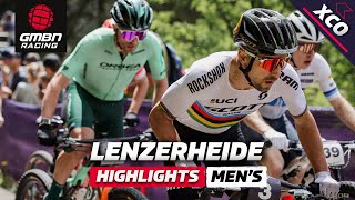 Lenzerheide Elite Mens Cross Country  XCO Highlights [upl. by Atkinson211]