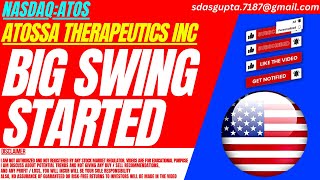 BIG SWING STARTED  ATOS STOCK ANALYSIS  ATOSSA THERAPEUTICS STOCK [upl. by Fry853]