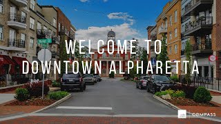 Welcome to Downtown Alpharetta  The Cole Team [upl. by Zobkiw660]