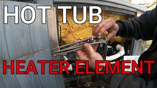 Hot tub Heater Element Replacement Hot Tub Heater Hot Tub Not Heating Hot Tub Tripping Breaker [upl. by Leur379]