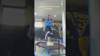 Trampoline dance fitness pakai sound alibi viral tiktok [upl. by Laumas430]