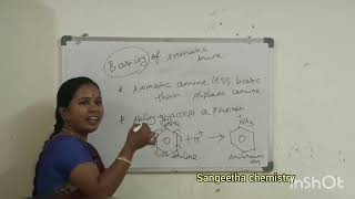 Basicity of Amines Sangeetha chemistry [upl. by Greabe]