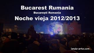 🤔 ¿Cómo se dice Feliz año nuevo en rumano ➡️ La mulți ani 🥳 FIESTA en Bucarest RUMANIA [upl. by Ybsorc]