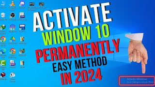 How To Activate Windows 10 Permanently 2024  Easy amp Legal Methods try it [upl. by Aisyla]