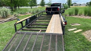 How to replace trailer floor ￼ [upl. by Gothurd]